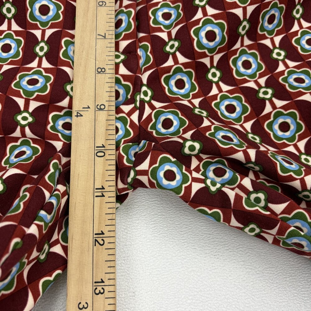 Maeve Printed Flare Trousers Sz 6 - Geometric Floral - Picture 8 of 9